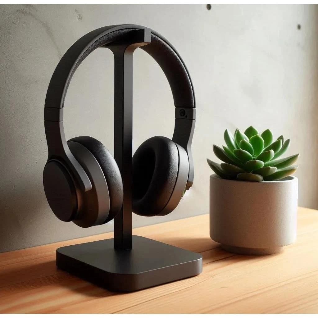 Suporte de Mesa para Fone Headset Controle Gamer Universal Elegante Minimalista