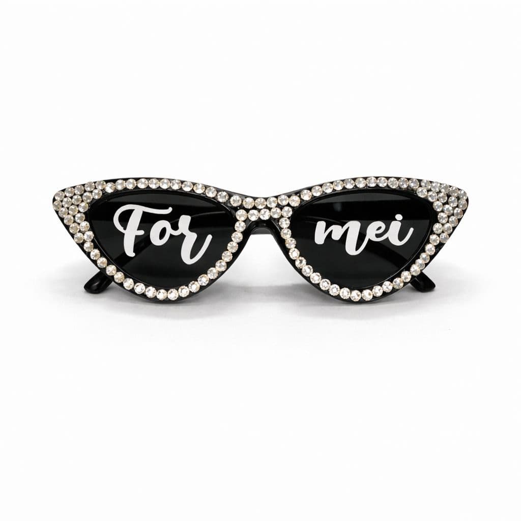 Óculos Strass Formei Para Formatura Personalizado Frases Casamento Aniversário Festa Balada