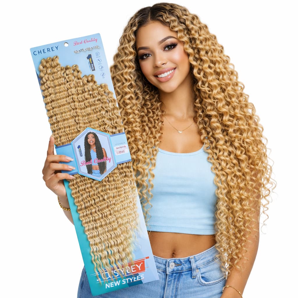 Cabelo Cacheado Longo 110cm Mariana Natural Orgânico Cherey