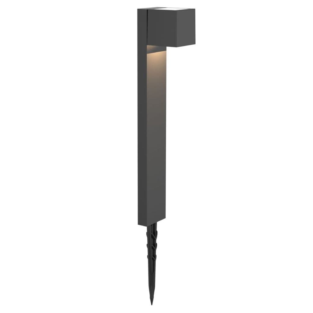 Luminária Solar Espeto Jardim Poste Balizador LED 55cm Premium Prova D'água Sem Fio Área Externa