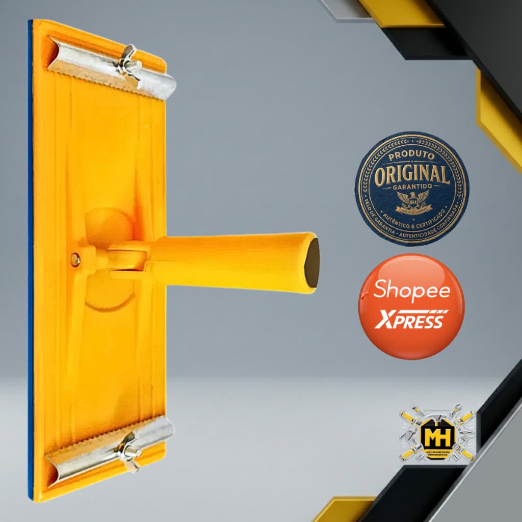 Suporte Para Lixar Manual Lixadeira Extensor Parede Teto 28x8CM