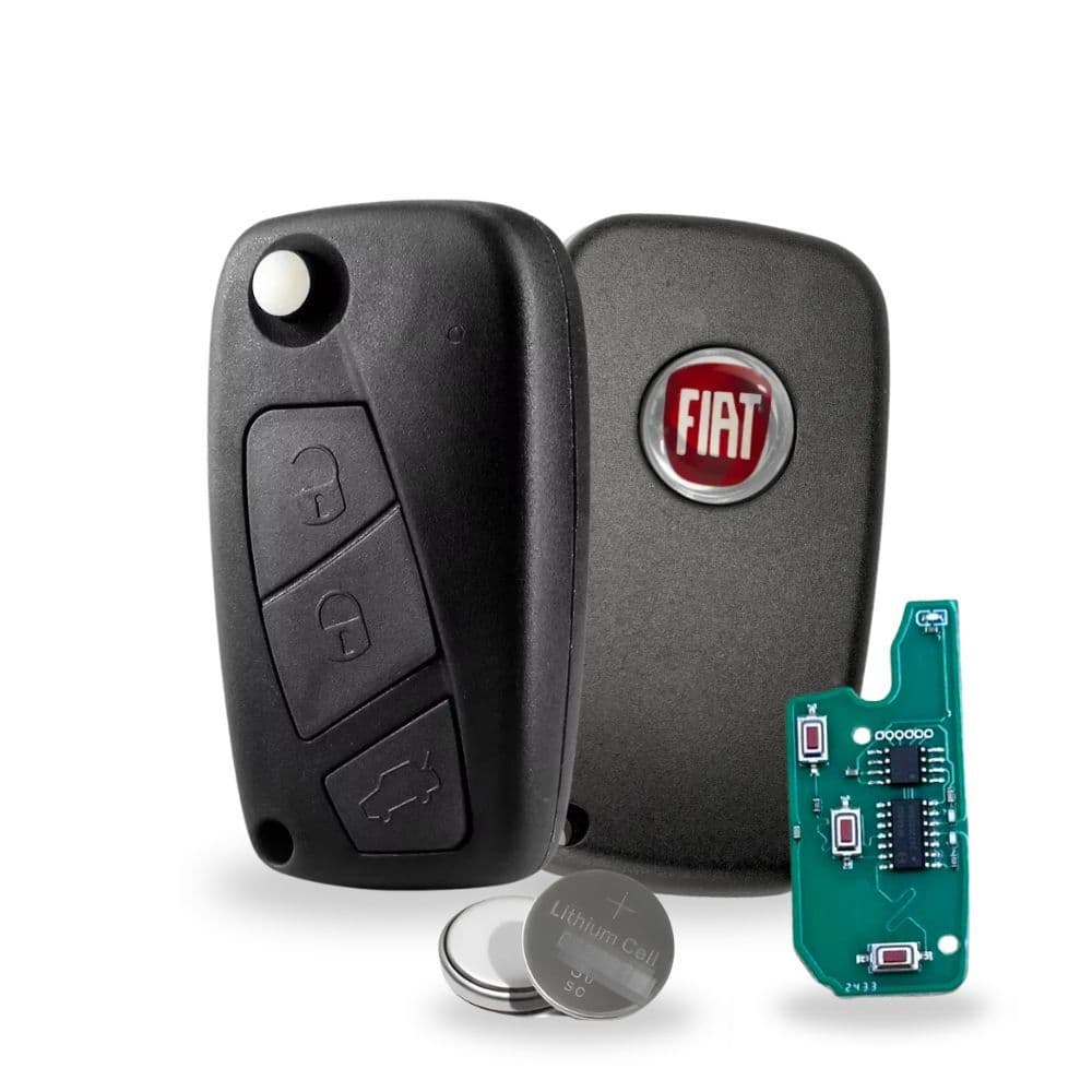 Chave Canivete  Fiat Completa Stilo Punto Idea Linea 2006-2016
