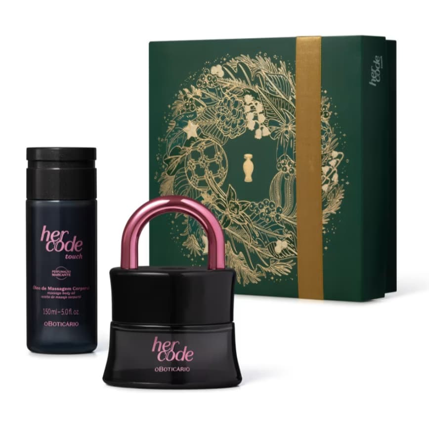Kit Presente Her Code Touch
