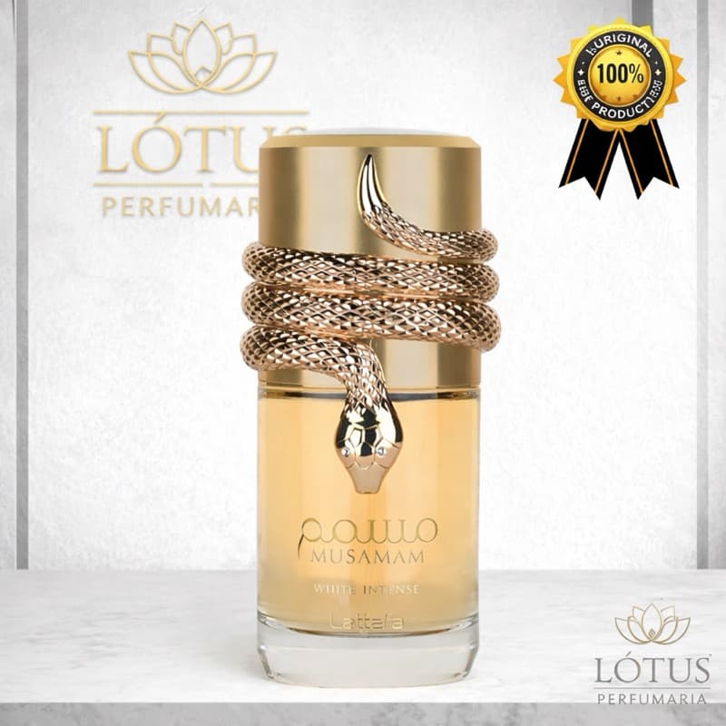 Perfume Arabe Lattafa Musamam White Intense- 100ml- EDP- Original