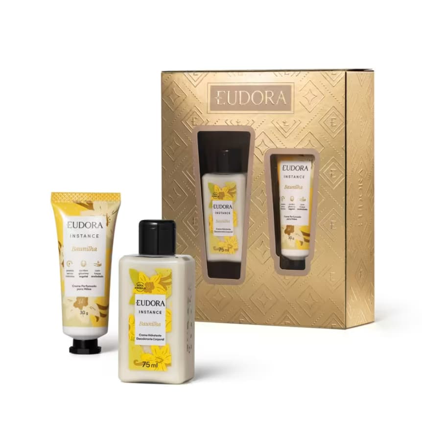 Kit Presente Eudora Instance Baunilha