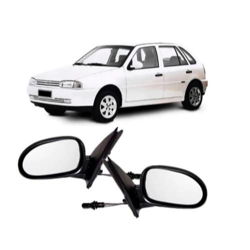Retrovisor Gol/Parati G2 “Bola” 1996 a 1999 – 4 Portas com Controle | Unidade ou Par
