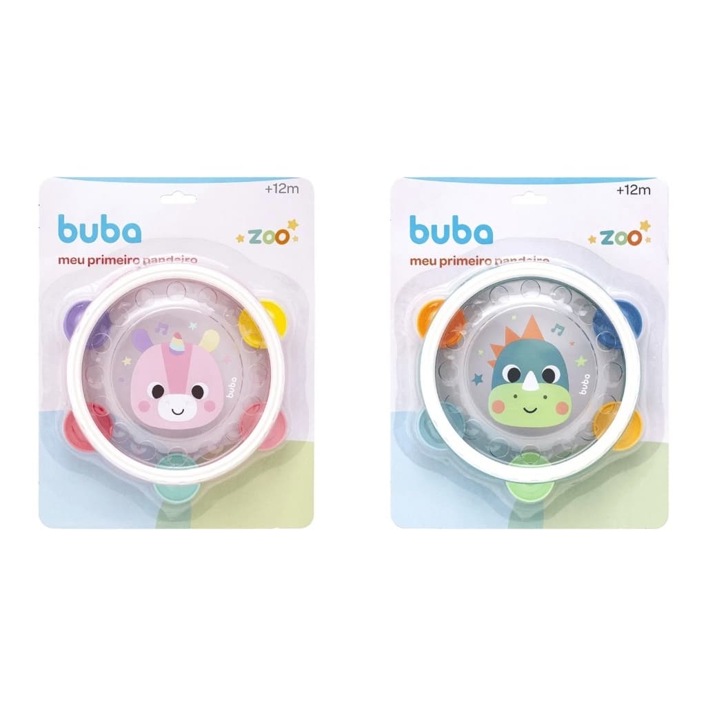 Pandeiro Buba Lançamento Brinquedo Musical Bebe
