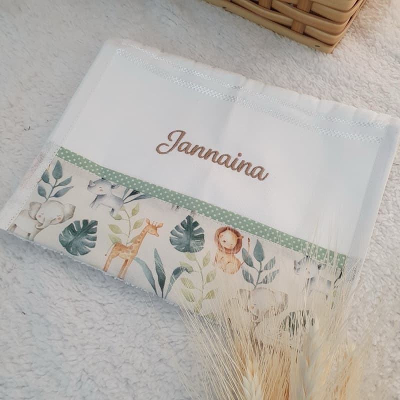 Toalha Personalizada com Nome | Toalhinha pra bebê | Lembrancinha maternidade