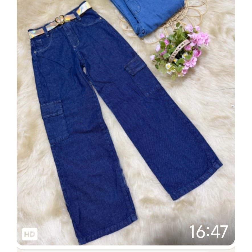 calça wed leg tamannho 12