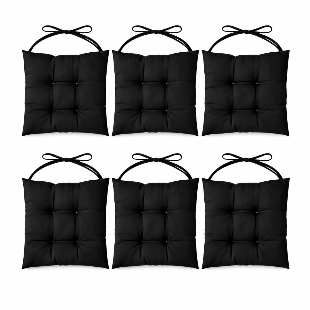 Jogo Com 6 Assento Para Cadeira Futon 40x40cm Liso