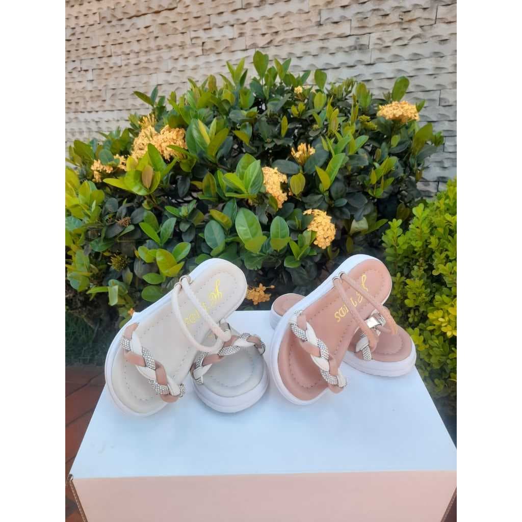 Sandália Infantil Menina 1010 Leve Confortavel