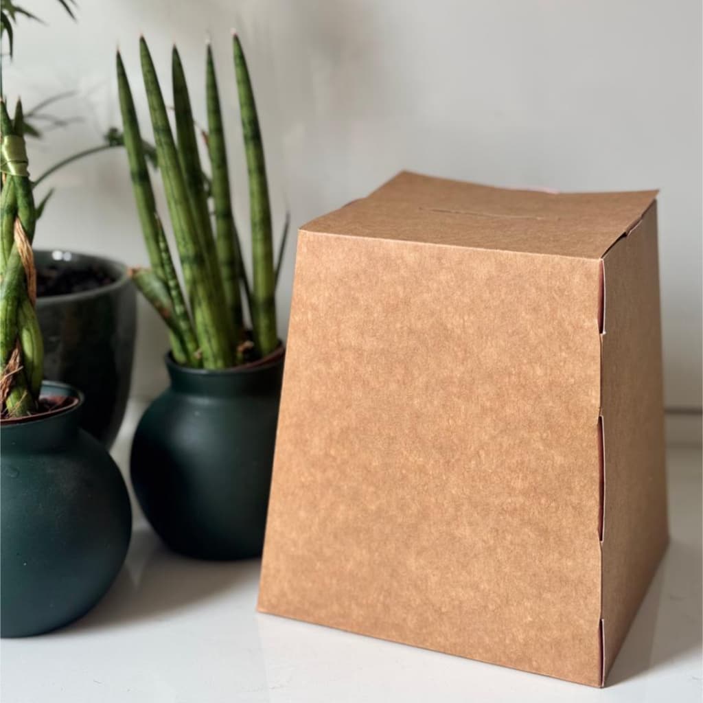 Kit 2 Urnas Papel Kraft para Sorteio, Rifas, Arrecadações, Promoções, Publicidade, Campanhas.