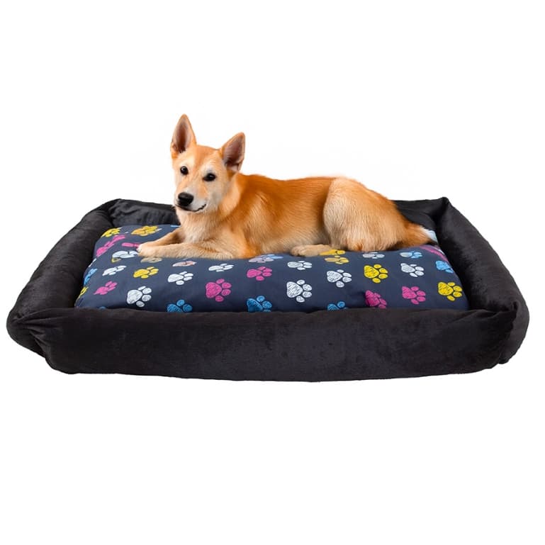 Cama Para Cachorro Extra Grande 100X70 Impermeável Caminha Pet Velboa Lavável Cama Luxo Para Pets