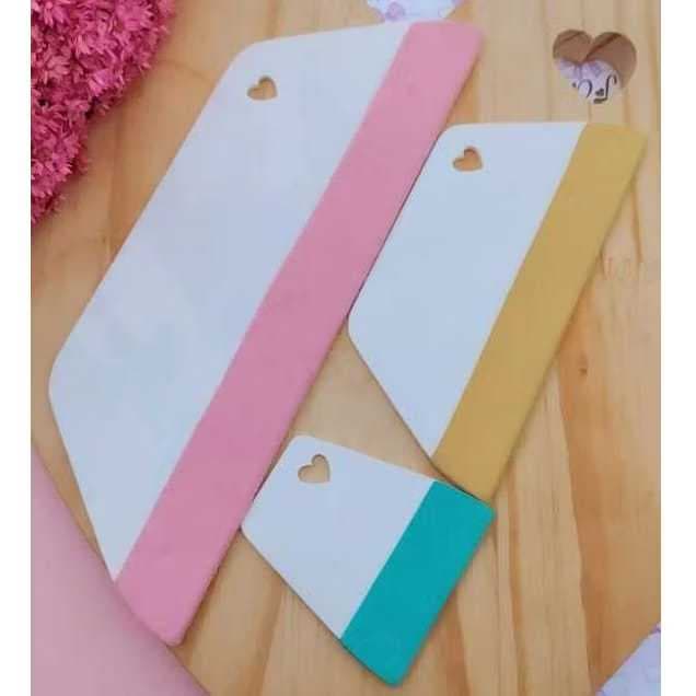 Espátula com Feltro para aplicação / vinil adesivo / papeis - (6, 14 e 23cm)