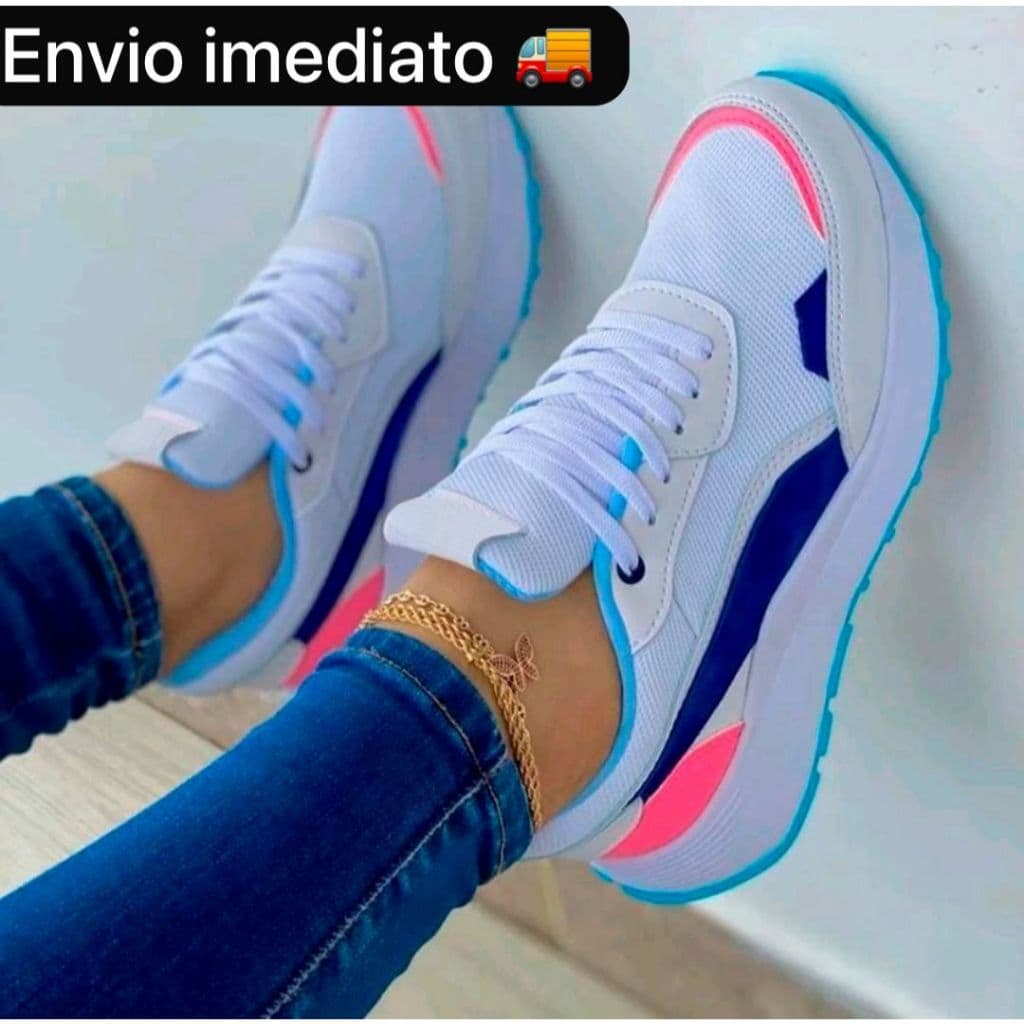 Tênis Academia Feminino Casual Leve Confortável Promoção