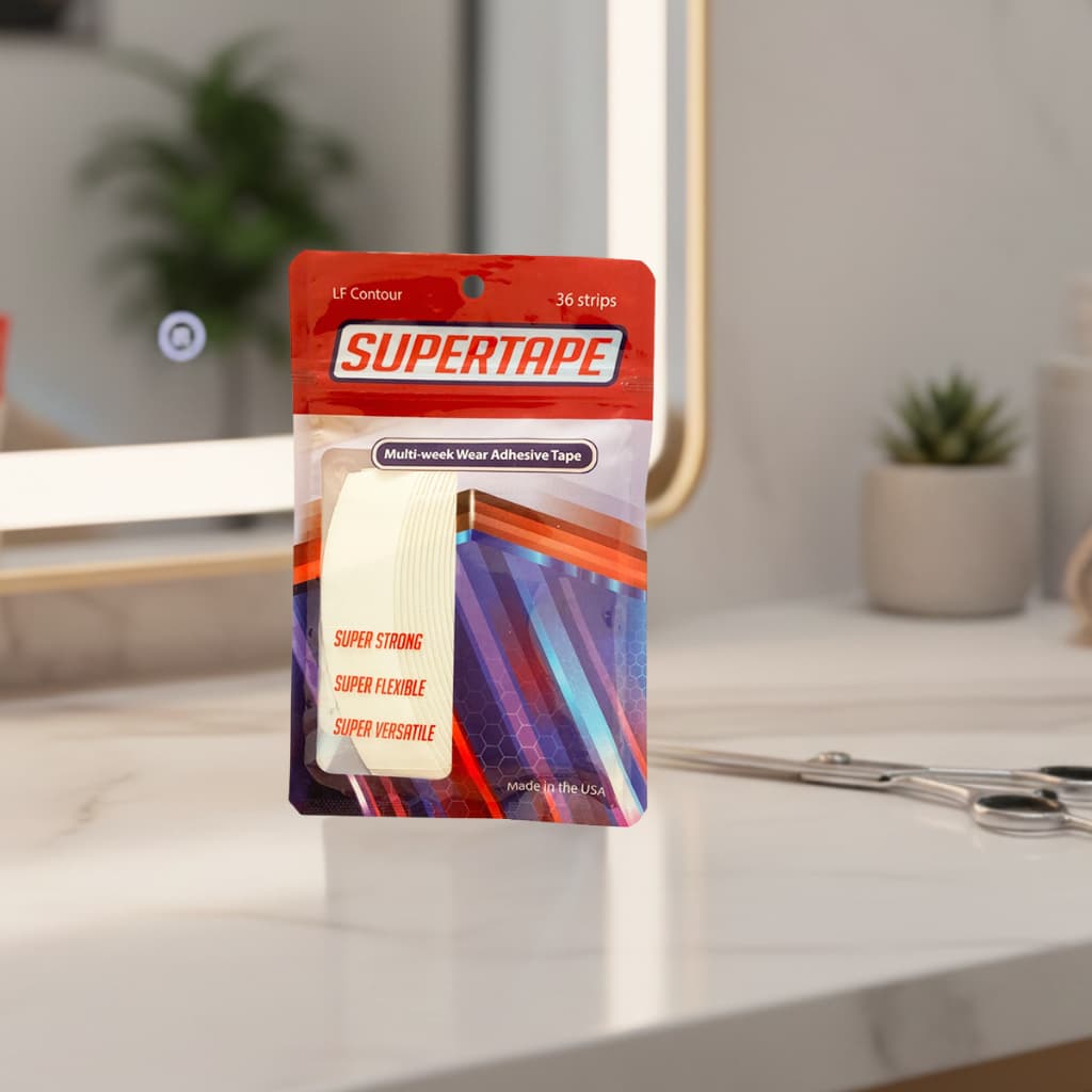 Kit De Fitas Super Tape LF COM 36UNIDS. 1,9CM De Largura P/ Próteses E Perucas