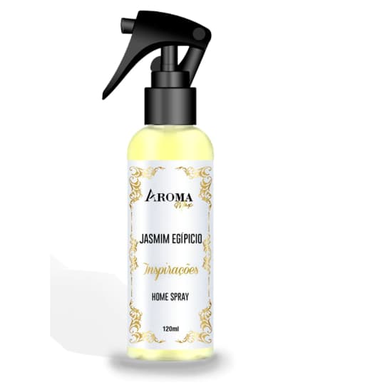 Home Spray 120ml Jasmim Egípcio – Aromatizador Floral Intenso, Sofisticado e Duradouro para Ambientes