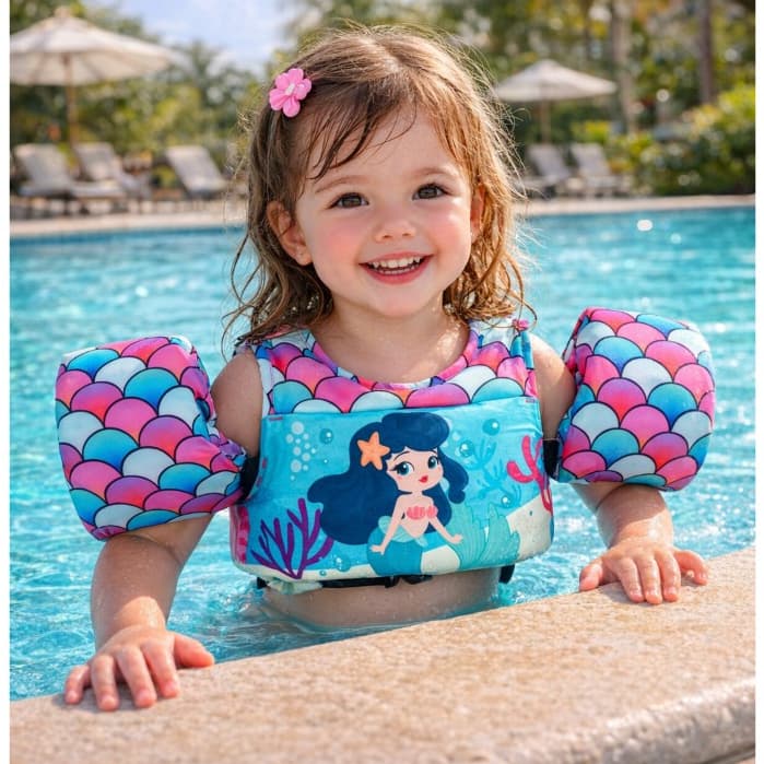 Colete Piscina Criança Infantil Kids Bóia De Braço Não Fura - SUPORTA ATÉ 25KG