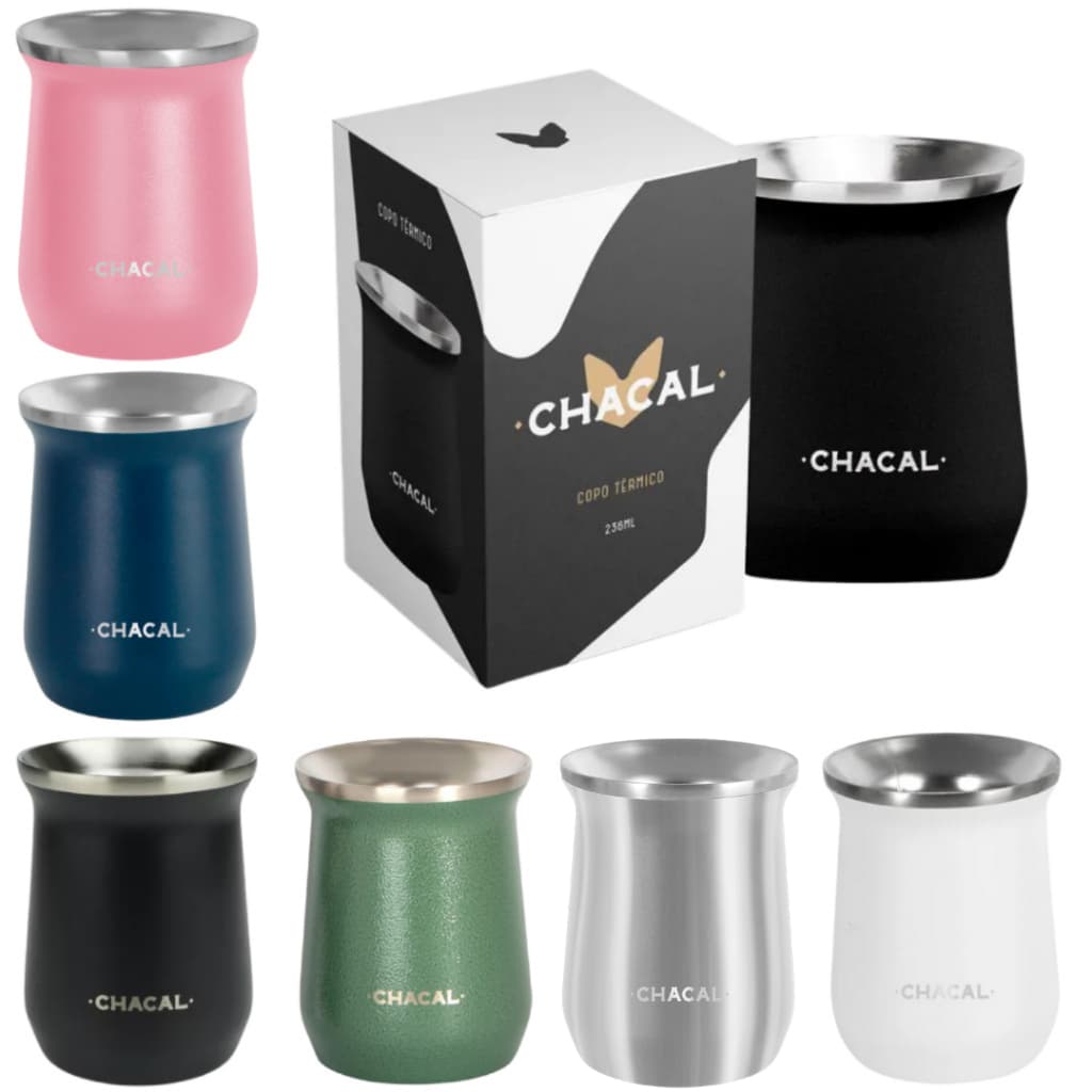 Copo Térmico Cuia Inox Chacal 236ml