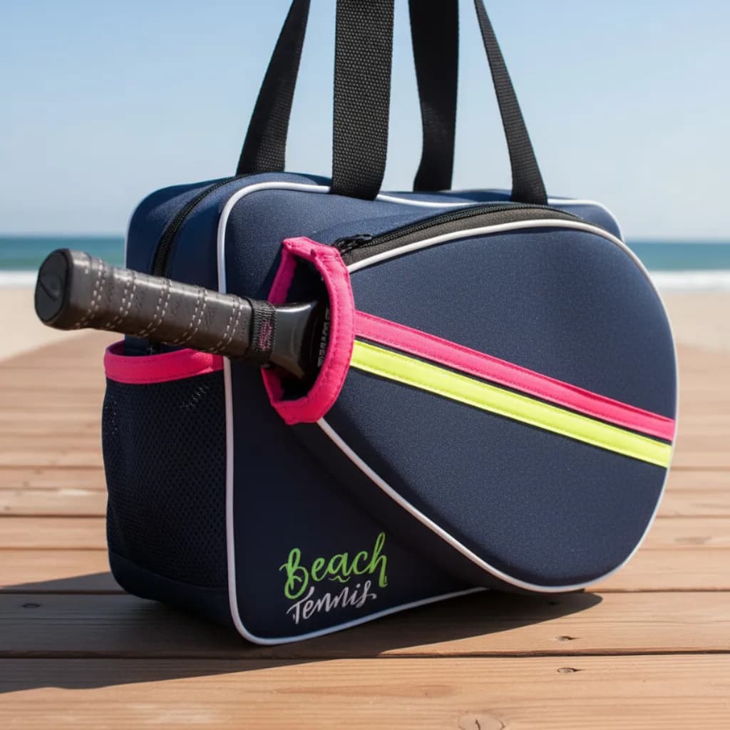 Raqueteira De Beach Tennis Porta Raquete Bolsa De Raquete