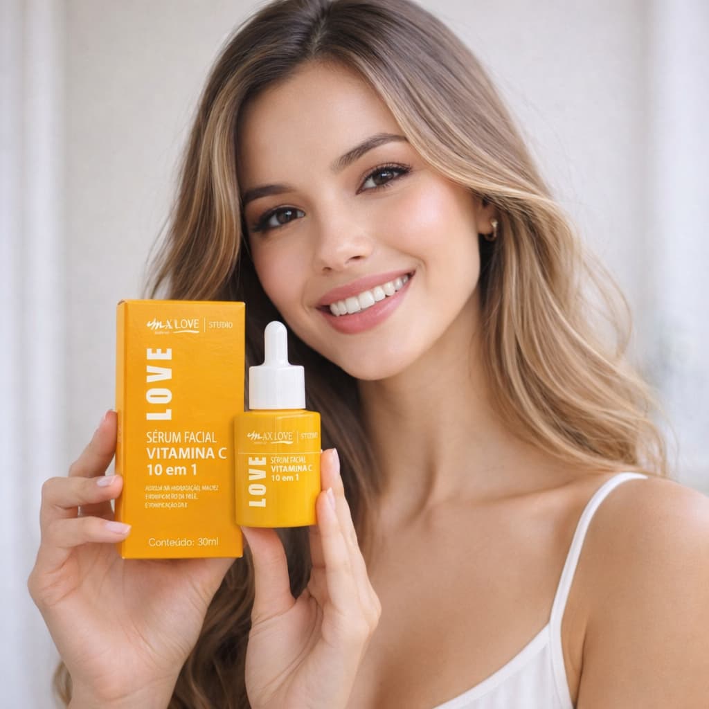 Sérum Vitamina C 10 em 1 Max Love
