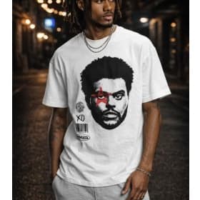 Camiseta The Weeknd Show Turnê Xo Starboy After Hours Graphic Unissex - Darknezz