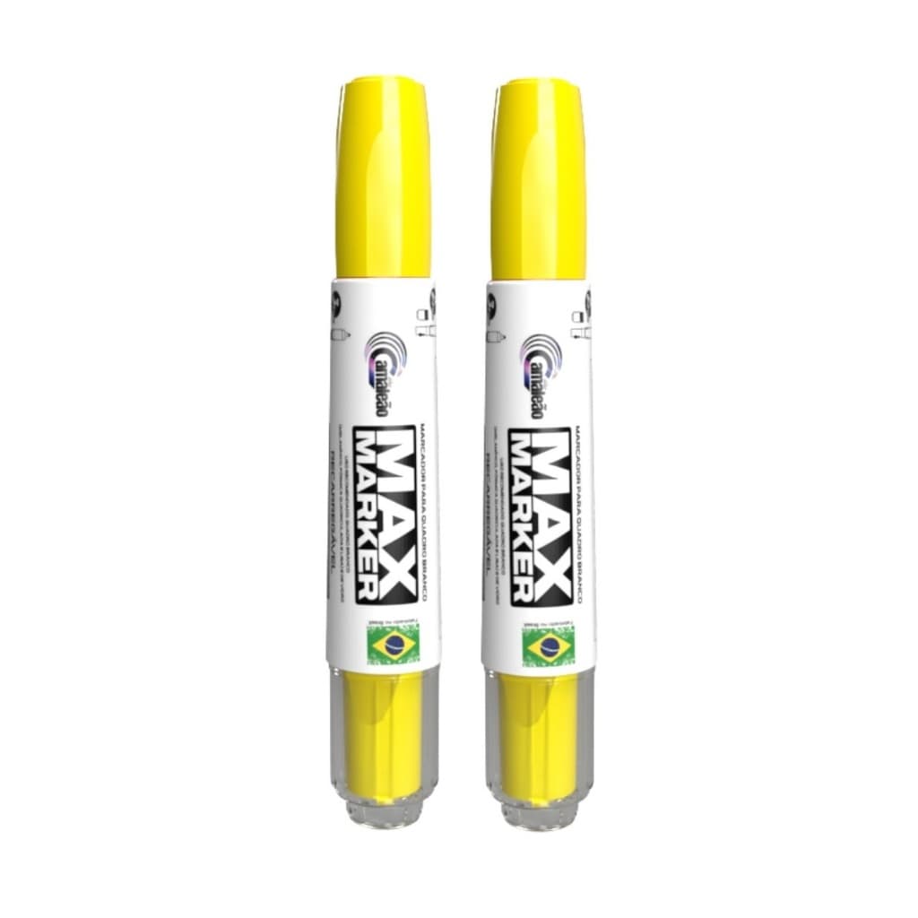 Pincel Marcador de Quadro Branco MAX MARKER - 02 unid.