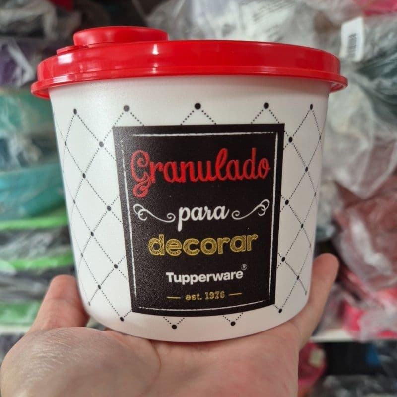 Redondinha Granulado Bistrô Tupperware 500 ml