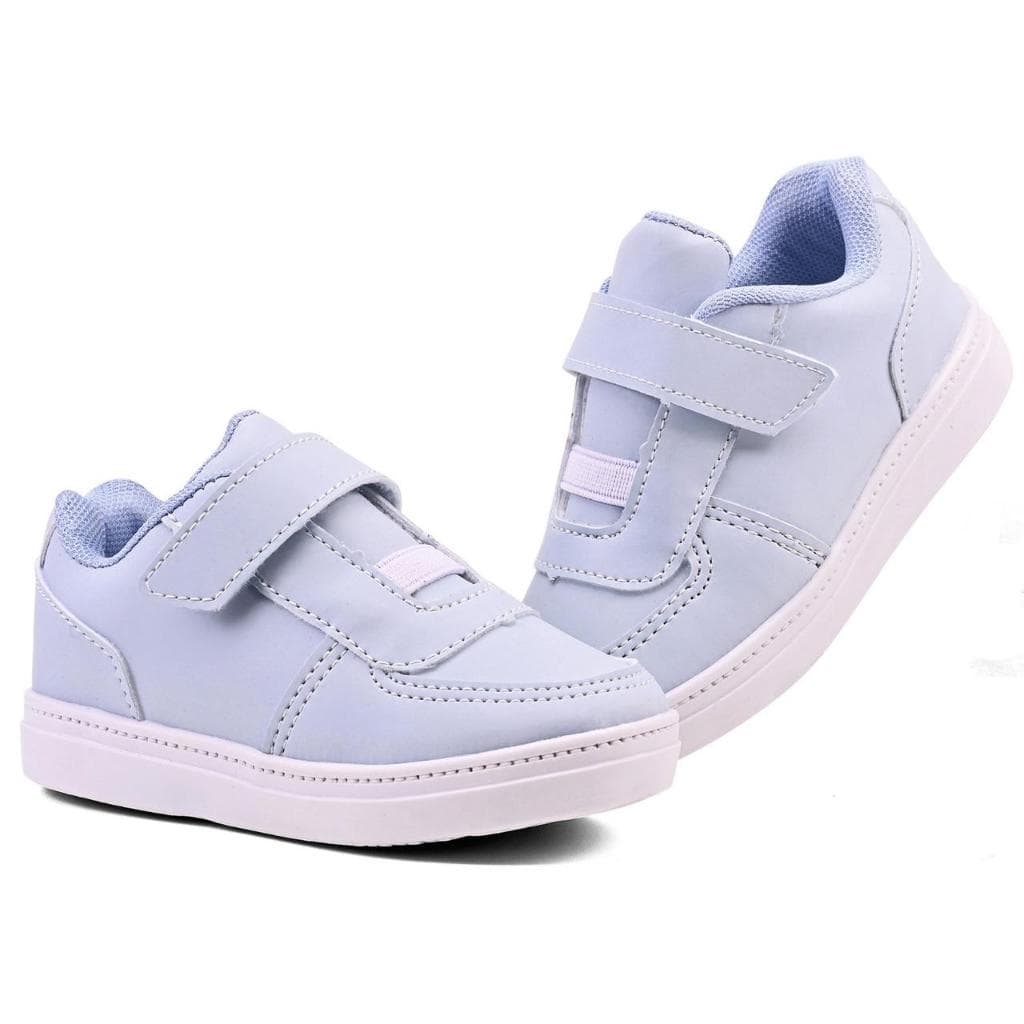 Tênis Bebê Dino Baby Menino Menina Confortável Casual Liso Escolar 20ao25