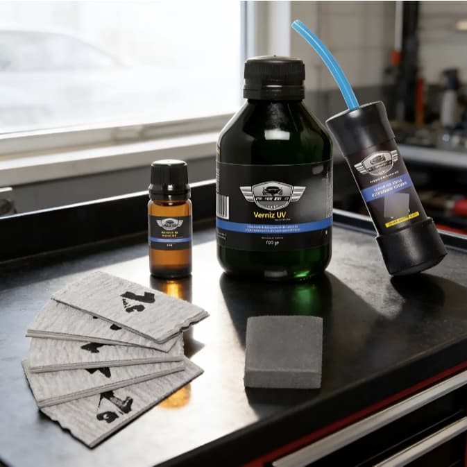 Kit Polimero UV Prime Auto para Farol