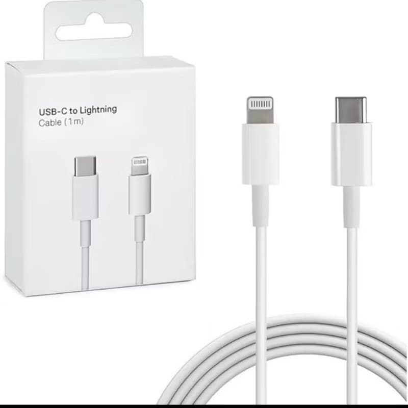 carregador turbo 1m Cabo USB-C para Lightning - Carregamento Rápido 20W 1M