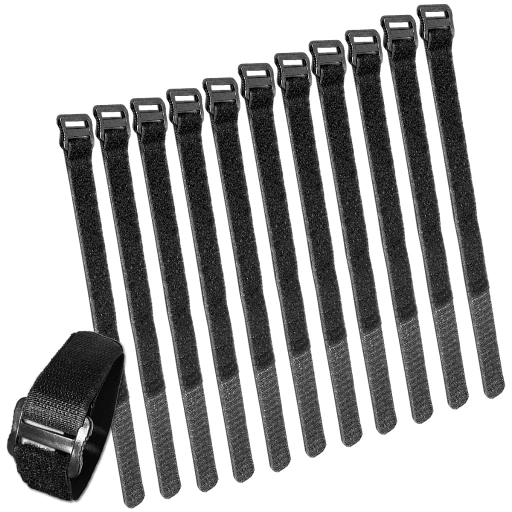 Cinta Abraçadeira 25mm x 600mm Kit com 10