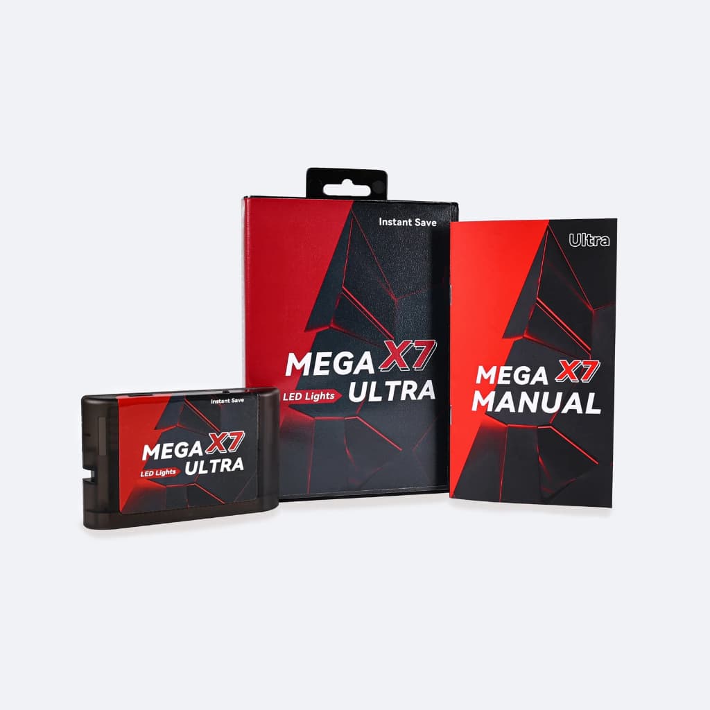 Mega X7 Ultra Everdrive p/ Sega Genesis Mega Drive + SD 16GB - Save State e Carregamento Instantâneo
