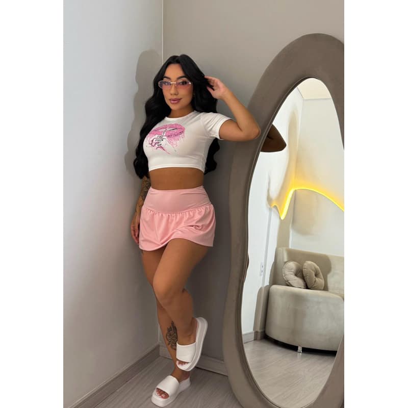 conjunto feminino ,,conjunto balone boquinha
