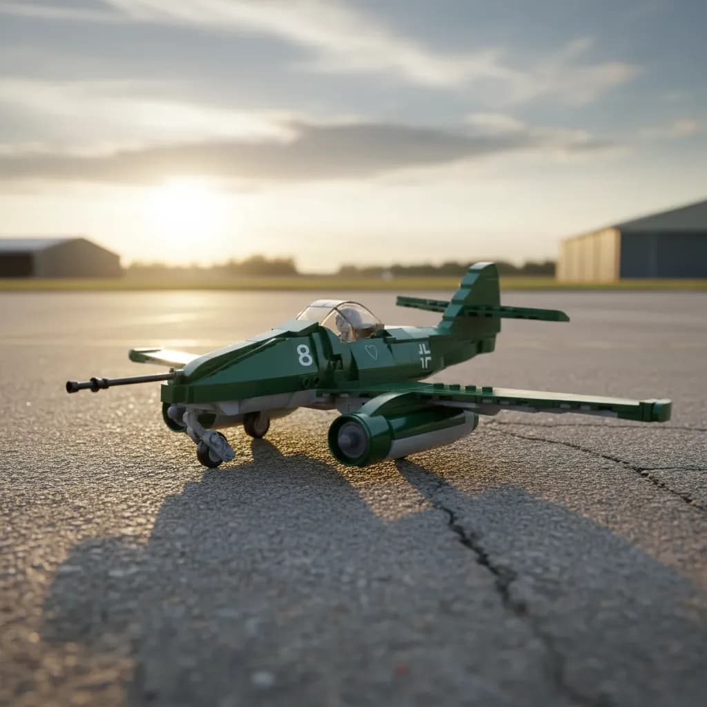 Bloco de Montar Avião M 262 - 338 Peças
