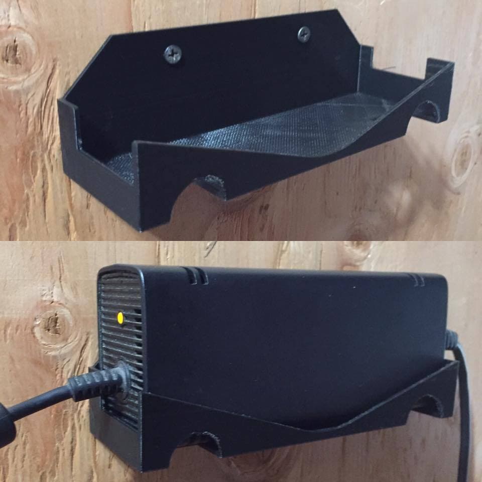 Suporte de Parede para Fonte Xbox 360 Fat , Slim e Super Slim
