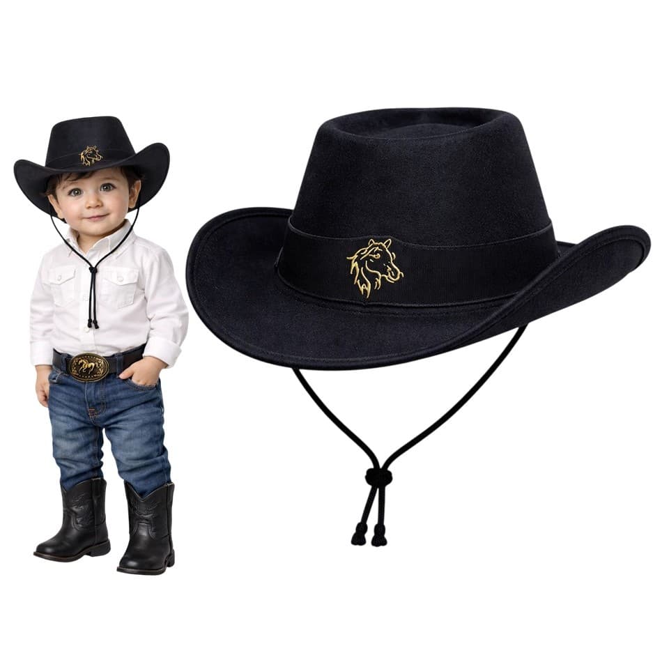 CHAPÉU COUNTRY INFANTIL BEBÊ COWBOY RODEIO FESTA JUNINA SÃO JOÃO SERTANEJO