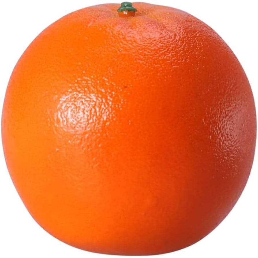 Laranja Artificial Realista Decorativa Fruta Fruteira Decoração Cozinha Vitrine