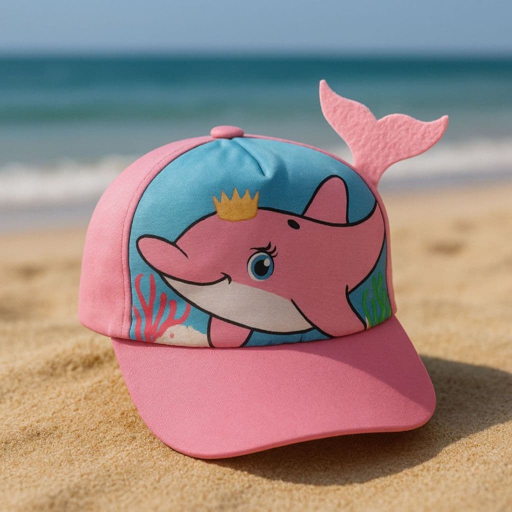 Boné Menina Rosa Boto