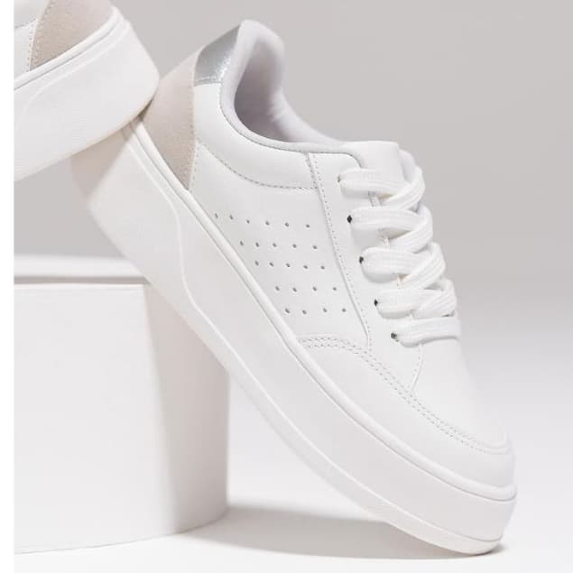 Tênis Feminino Casual Moderno Estiloso Leve Macio Confortável Resistente Acessível Dia A Dia