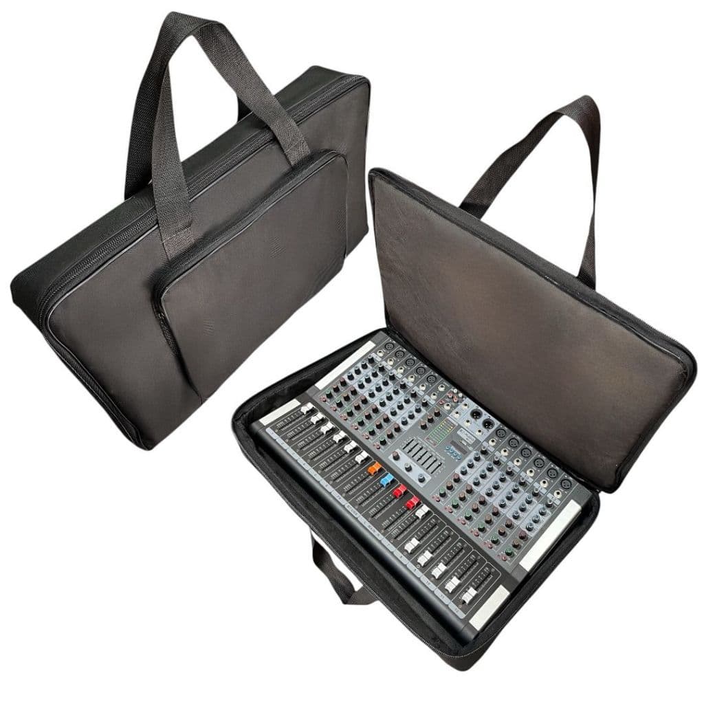 Capa Bag Para Mesa De Som Até 12 Canais Extra Luxo