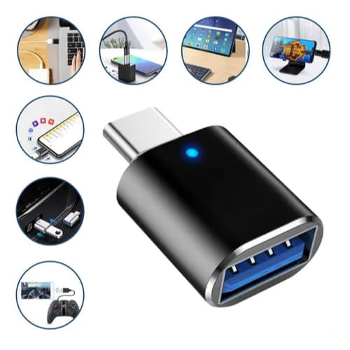 kit Adaptador Conector Tipo C para USB 3.0 OTG Conversor USB-C Adaptador de Sincronização-de Dados