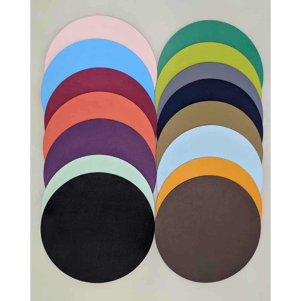 Kit 4 Capa De Sousplat Helanca Liso Para Base de 35cm Várias Cores