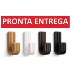 Suporte Gancho Adesivo Parede Multiuso Organizador Minimalista | Banheiro Sala Escritório