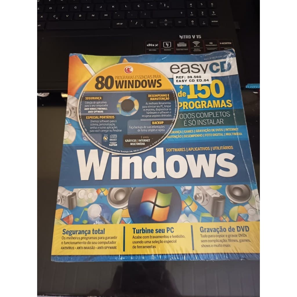 Cd de Instalação do Windons + programas