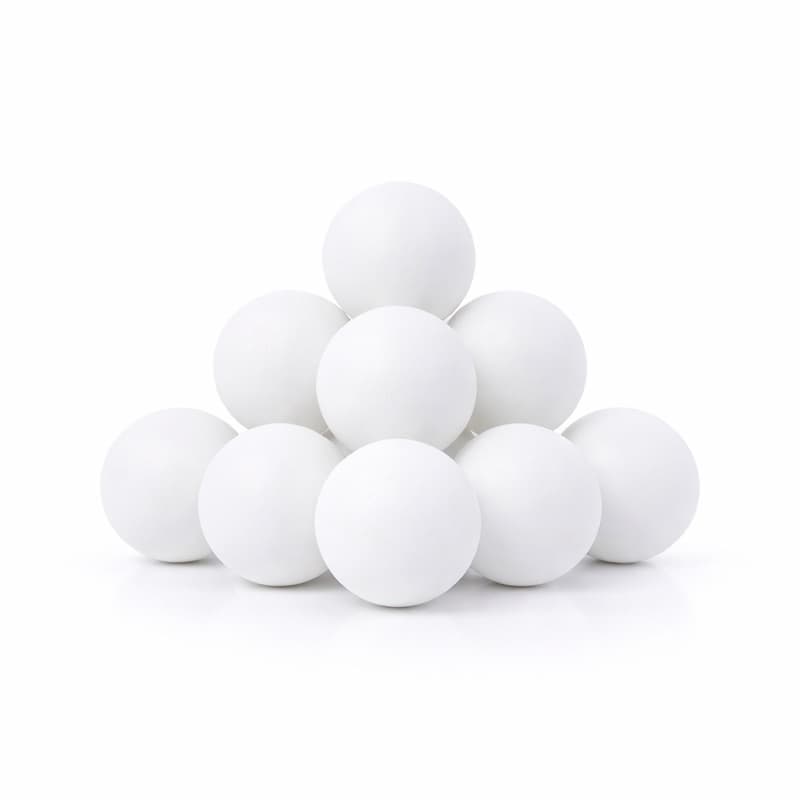 Kit 12 Bolinhas de Ping Pong 38mm Brancas Tênis de Mesa Treino e Lazer