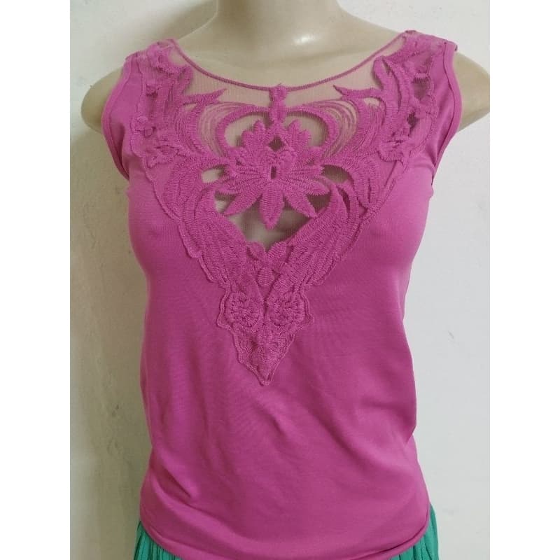 Blusa feminina rosa, moda feminina, veste 34/36.