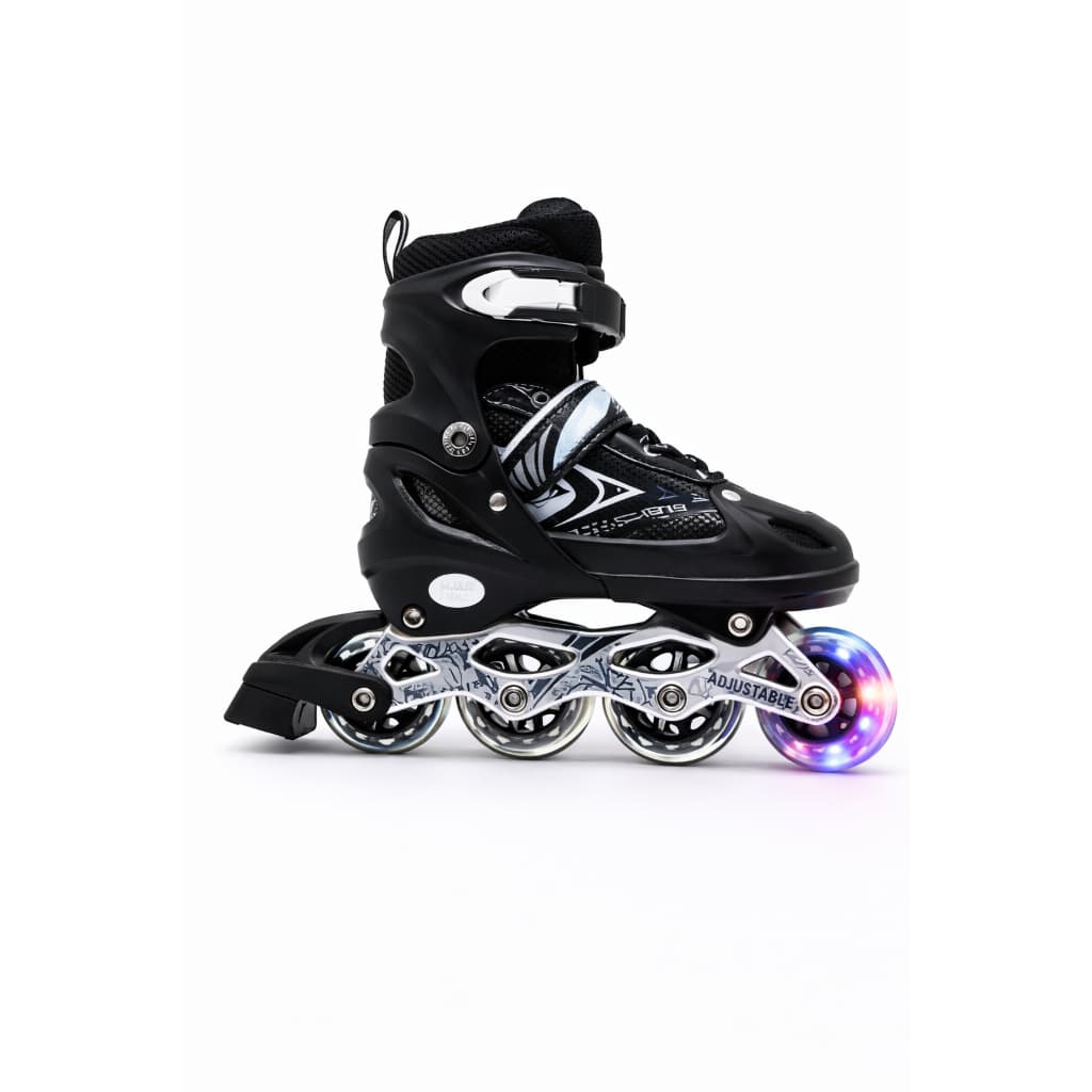Patins Inline Roller Semi Profissional Base Alumínio Abec 7