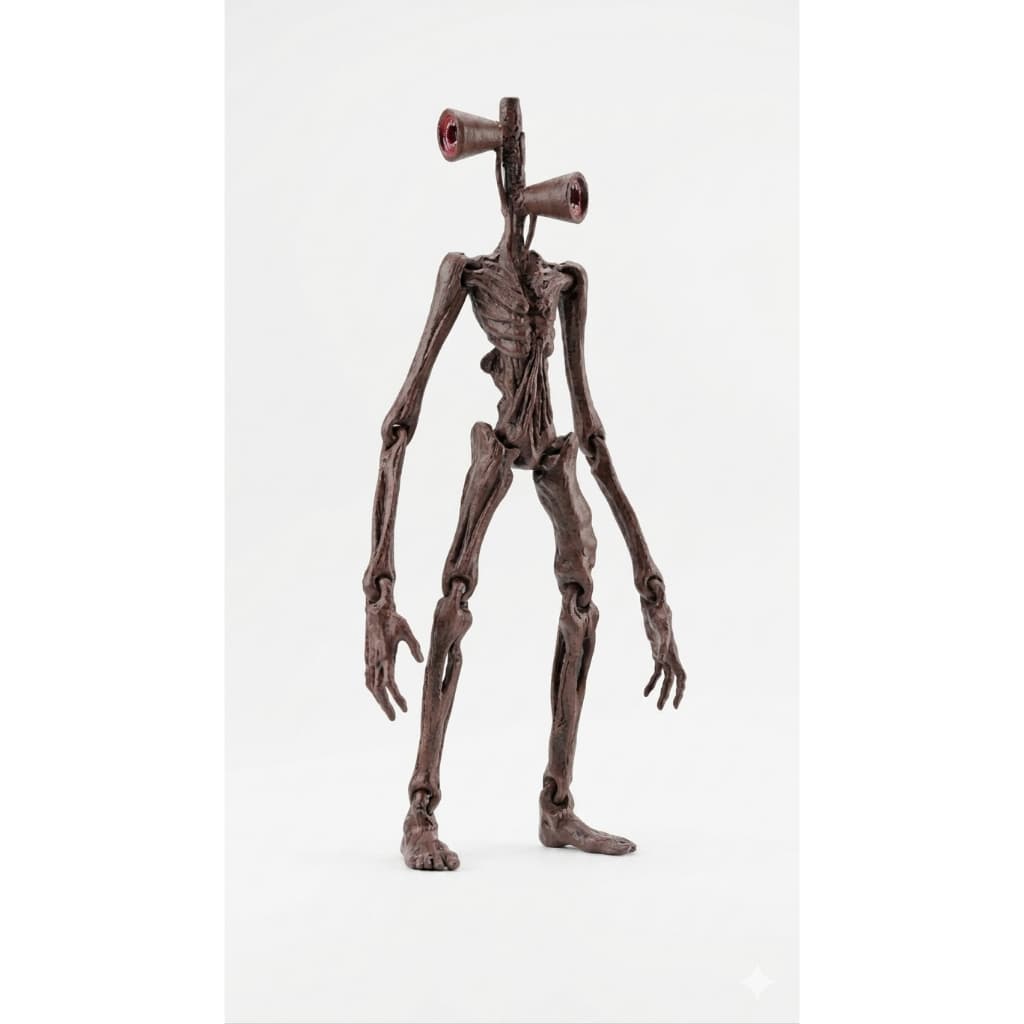 Enfeite Siren Head Decorativo 3D Articulado 20cm