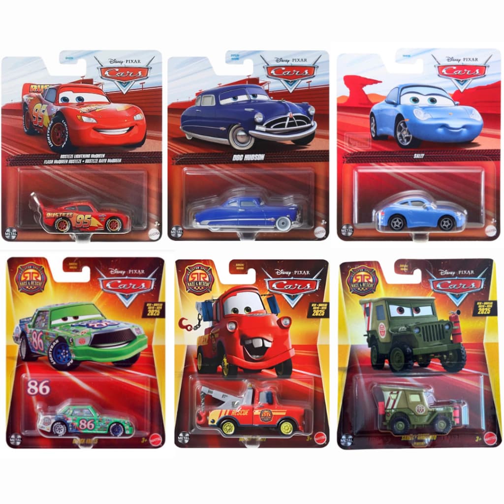 Carrinho Disney Cars Pixar Mattel 1:55 - Escolha o Modelo - Miniatura Original Carros